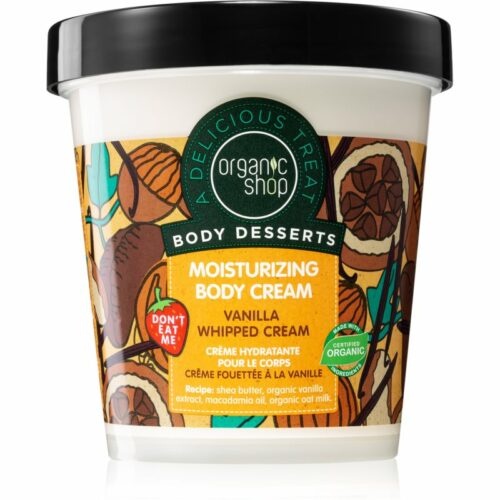 Organic Shop Body Desserts Vanilla hydratační
