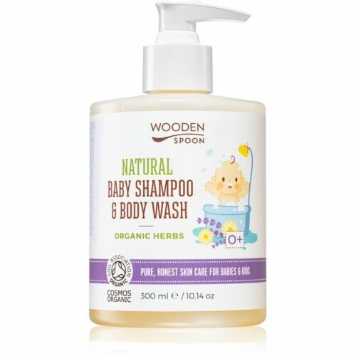 WoodenSpoon Natural šampon a sprchový gel pro děti