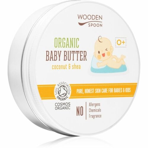 WoodenSpoon Organic Coconut & Shea tělové máslo pro
