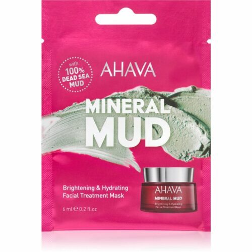 AHAVA Mineral Mud rozjasňující pleťová maska s