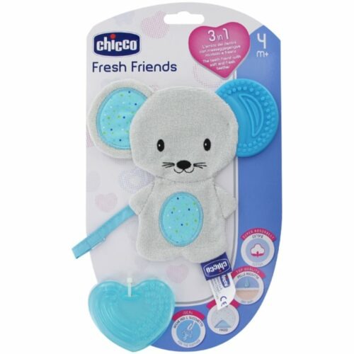 Chicco Fresh Friends Teething Cuddly Toy usínáček