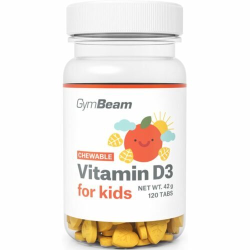 GymBeam Vitamin D3 for Kids podpora správného fungování organismu
