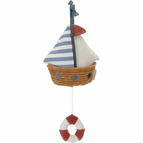 Little Dutch Music Box Toy Sailors Bay kontrastní závěsná