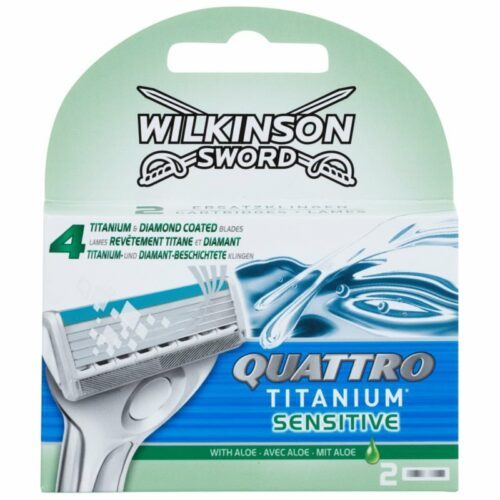Wilkinson Sword Quattro Titanium Sensitive náhradní