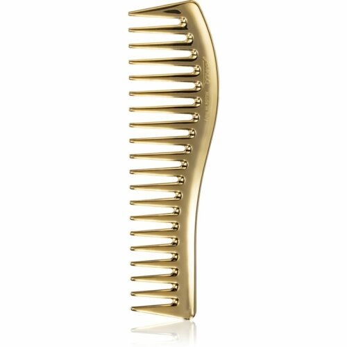 Janeke Gold Line Wavy Comb for Gel Application hřeben na vlasy k