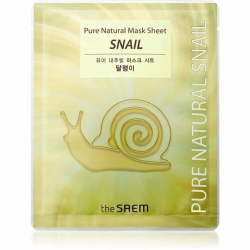 The Saem Pure Natural Snail plátýnková maska