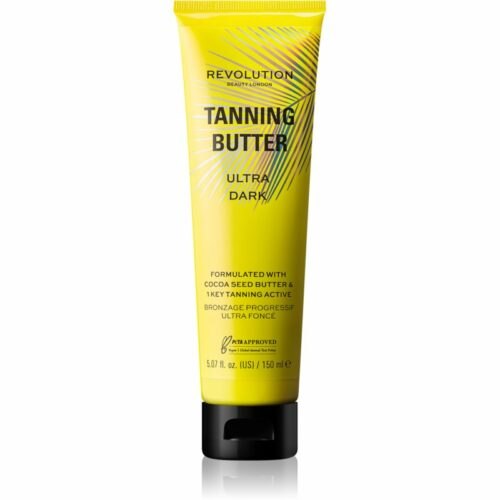 Makeup Revolution Beauty Tanning Butter vyživující tělové máslo se
