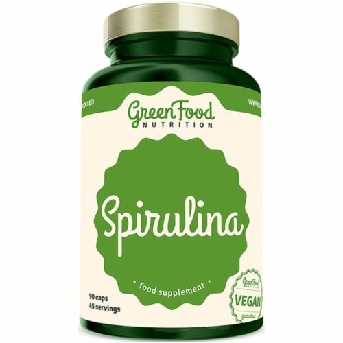 GreenFood Nutrition Spirulina kapsle pro podporu