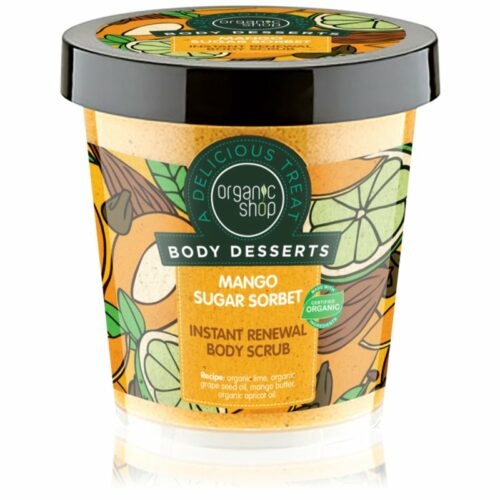 Organic Shop Body Desserts Mango Sugar Sorbet obnovující