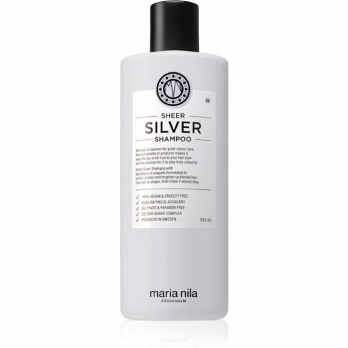 Maria Nila Sheer Silver Shampoo šampon neutralizující