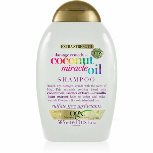 OGX Coconut Miracle Oil posilující šampon pro poškozené