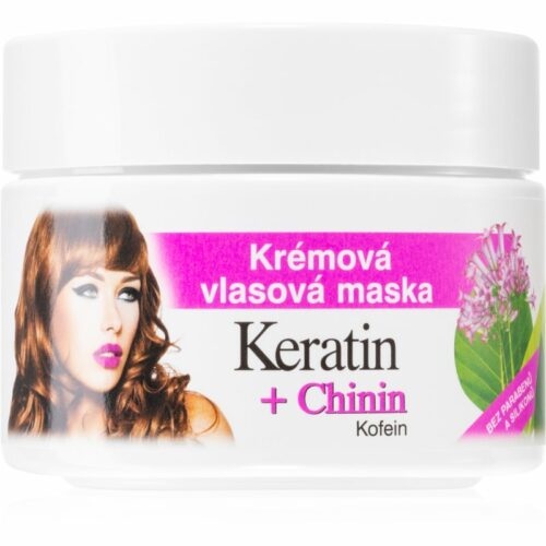 Bione Cosmetics Keratin + Chinin krémová maska