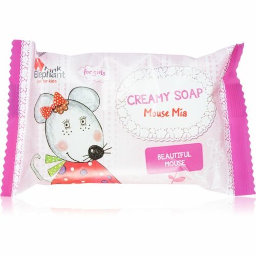 Pink Elephant Girls krémové mýdlo pro děti