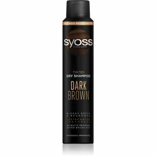 Syoss Dark Brown suchý šampon pro