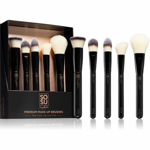 SOSU Cosmetics Premium Brushes The Face Collection sada