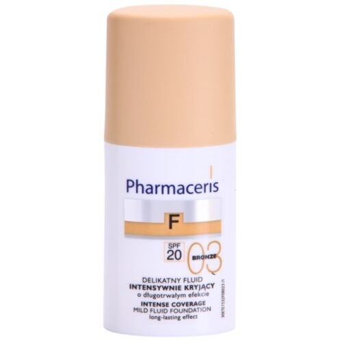 Pharmaceris F-Fluid Foundation intenzivně krycí make-up s dlouhotrvajícím efektem