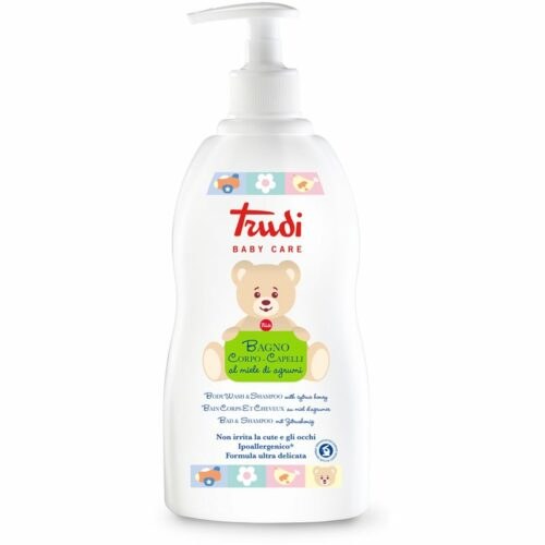 Trudi Baby Care dětské koupelové mléko a šampon
