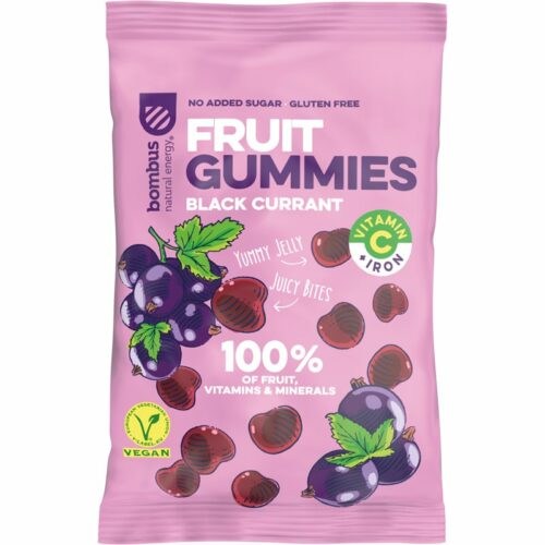 Bombus Fruit Gummies ovocné bonbóny příchuť