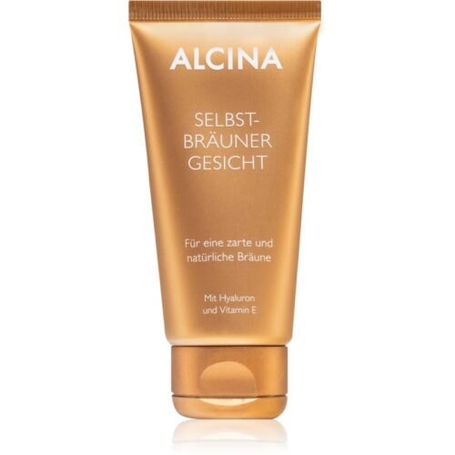 Alcina Self-tanning Face Cream samoopalovací krém
