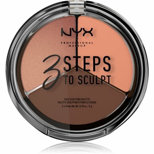 NYX Professional Makeup 3 Steps To Sculpt konturovací