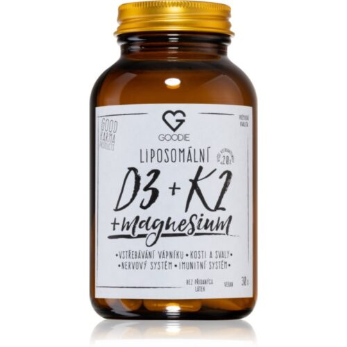 Goodie Liposomální D3 + K2 + magnesium kapsle pro podporu
